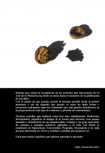 Contraportada de "Lo que deberías aprender antes de aprender"